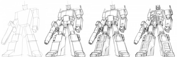 Трансформеры для рисования начинающих