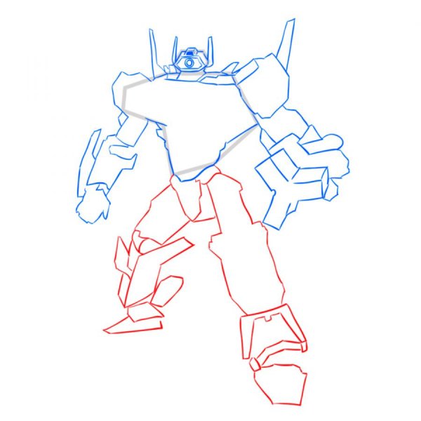 Трансформеры рисунки карандашом для начинающих