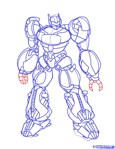 Трансформеры рисунки