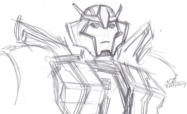 Трансформеры карандашом