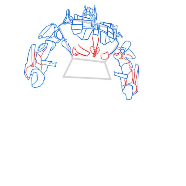 Как нарисовать трансформера 7