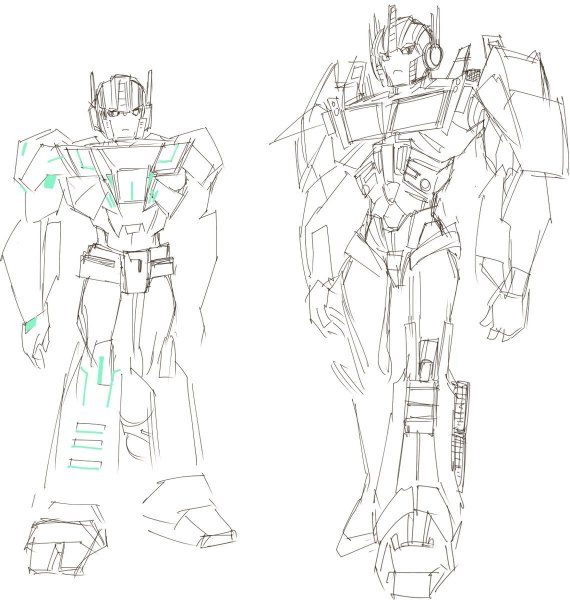 Optimus Prime референс