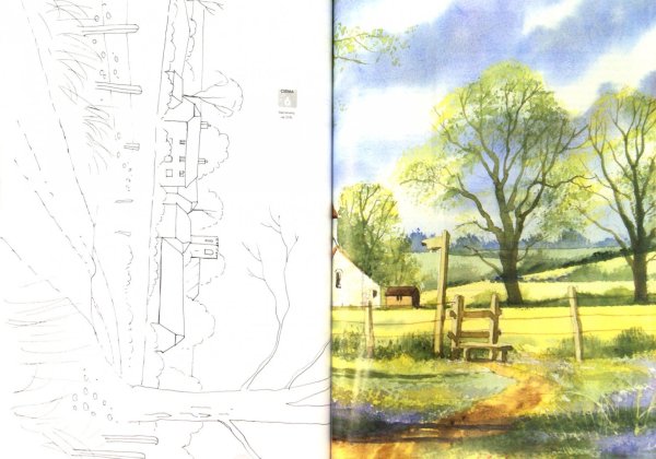 Рисунок на тему осень пошагово