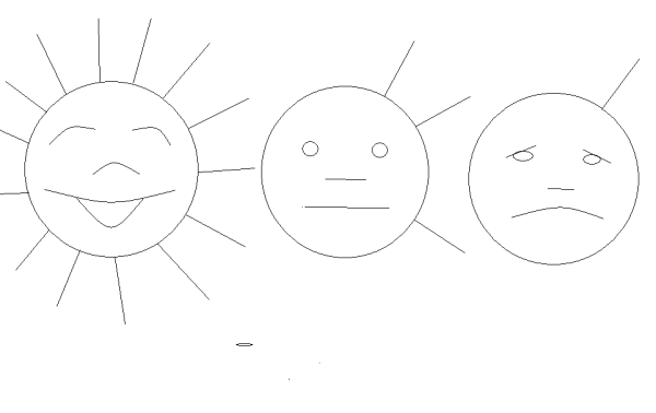 Рефлексия лучики солнца