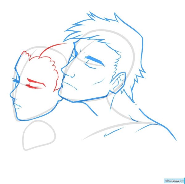 Бон и прем рисунки для срисовки