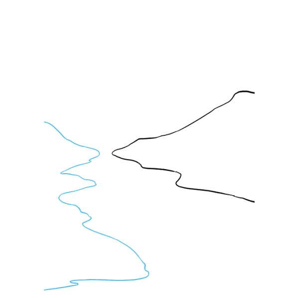 Нарисовать реку