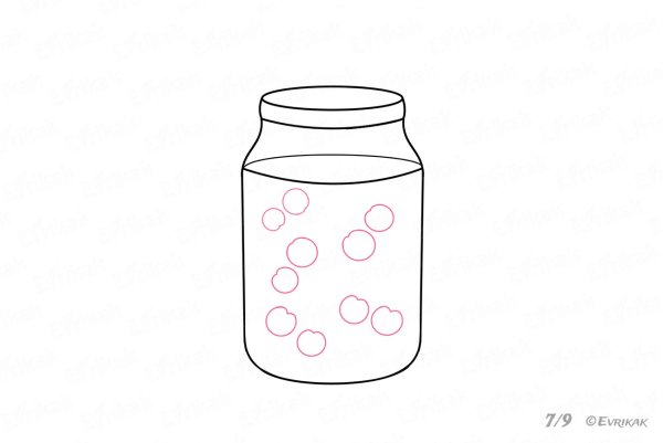 Трафарет банки для рисования