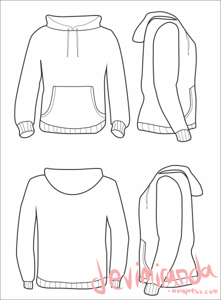 Эскиз толстовки