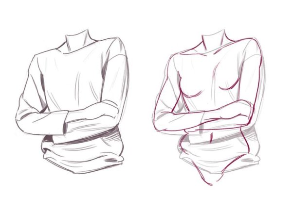 Туториалы складки на одежде