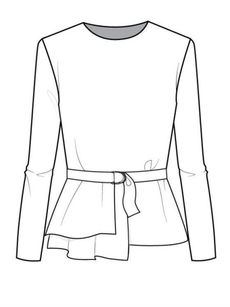 Блузка для срисовки