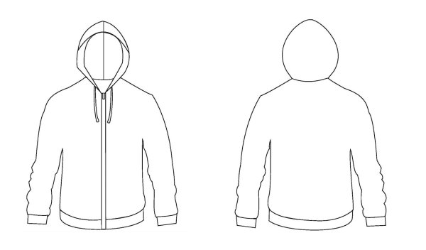 Эскиз толстовки