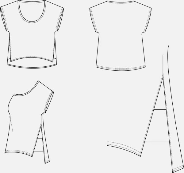 Моделирование футболки