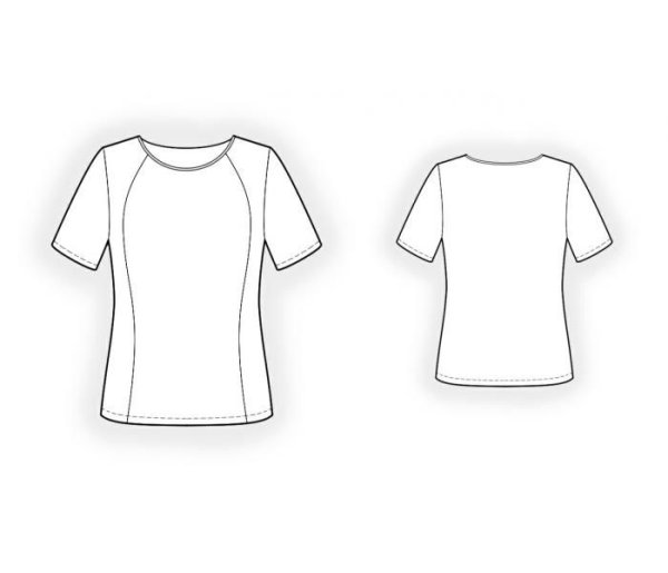 Эскизы одежды футболки