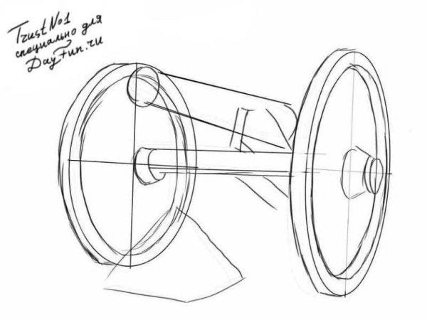 Пушка для рисования