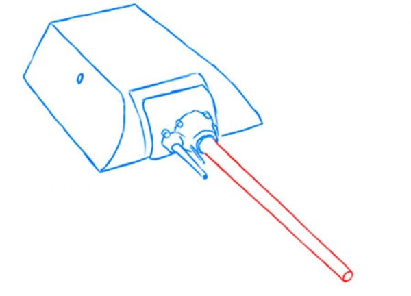 Танк Маус рисунок