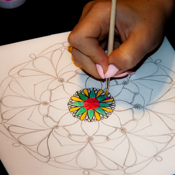 Легкие мандалы для начинающих