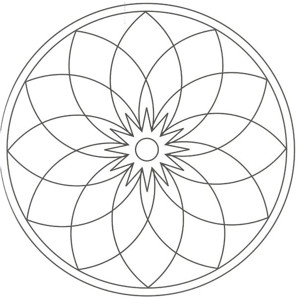 Мандалы пошагово для начинающих