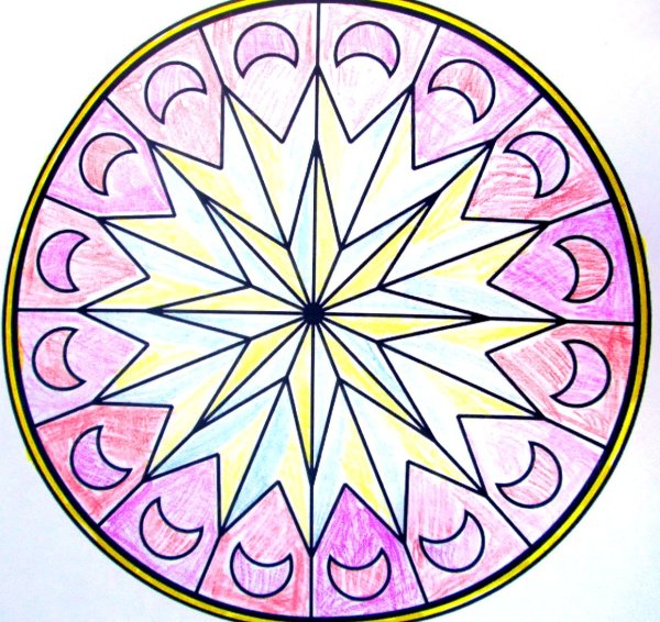 Узоры для мандалы для начинающих