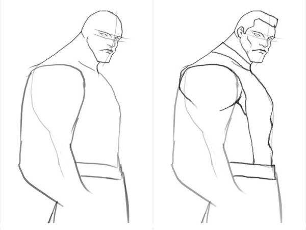 Рисунки героев Марвел карандашом поэтапно