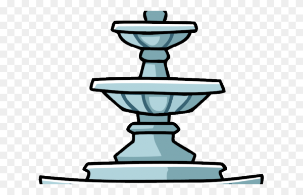 Фонтан рисунок