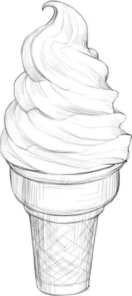 Мороженое карандашом