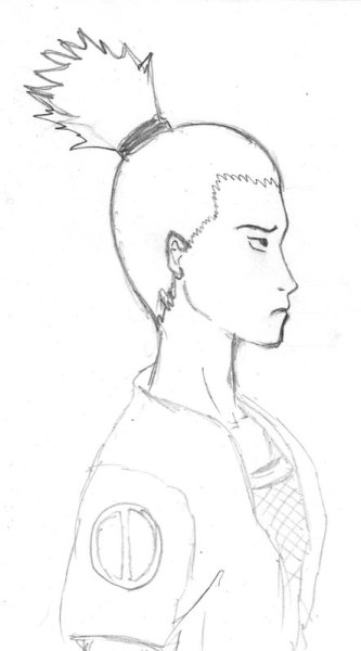 Шикамару Нара портрет