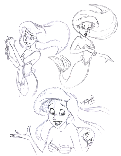 Русалочка скетч Дисней