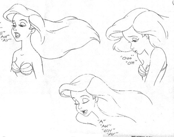 Ариэль Дисней скетч