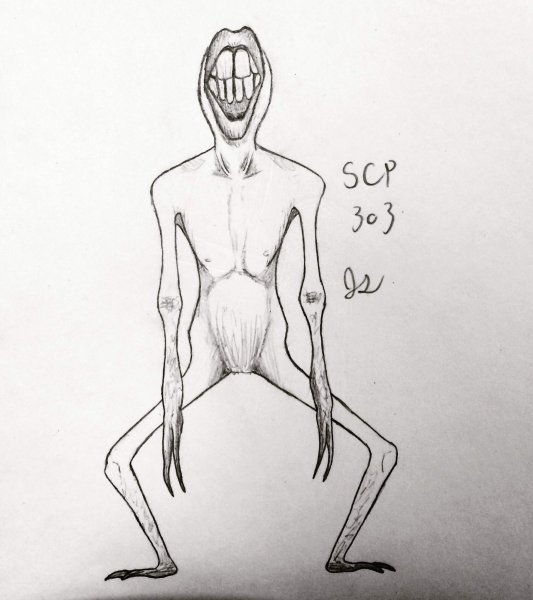 Как нарисовать SCP 682