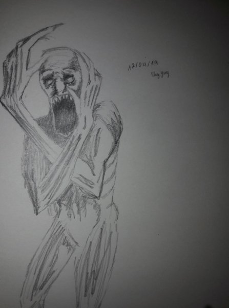 СЦП рисунок карандашом