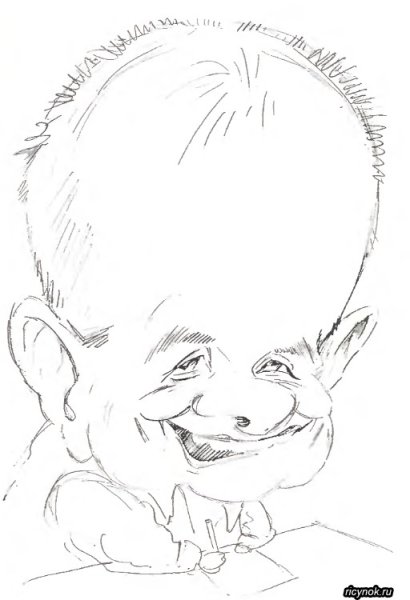 Карикатура карандашом для начинающих