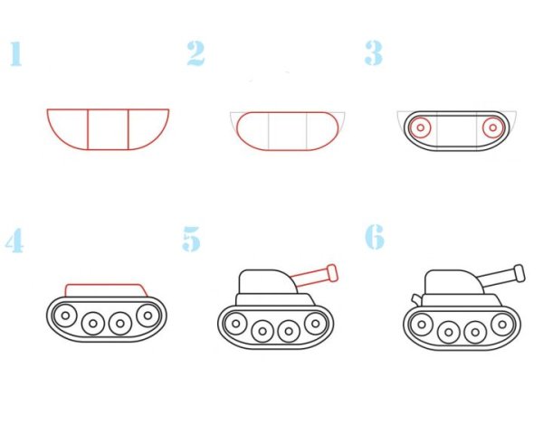 Как нарисовать волка и бычка карандашом поэтапно для детей