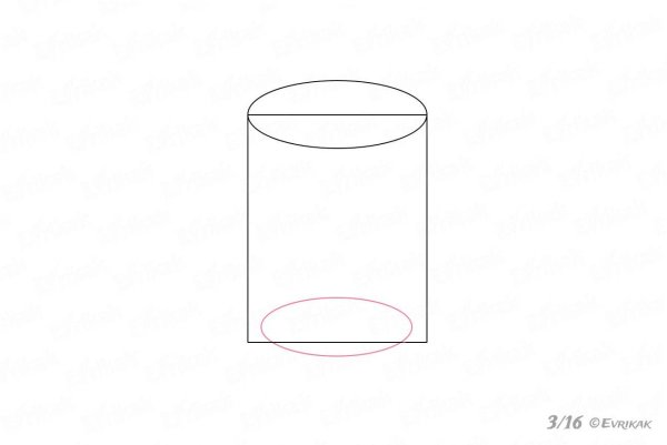 Рисование с натуры бумажного стаканчика