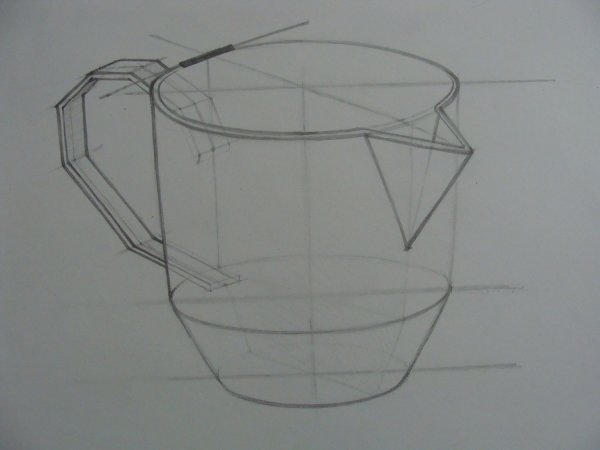 Линейно конструктивное построение предметов