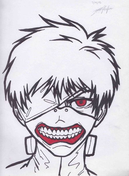 Разукрашенный Канеки