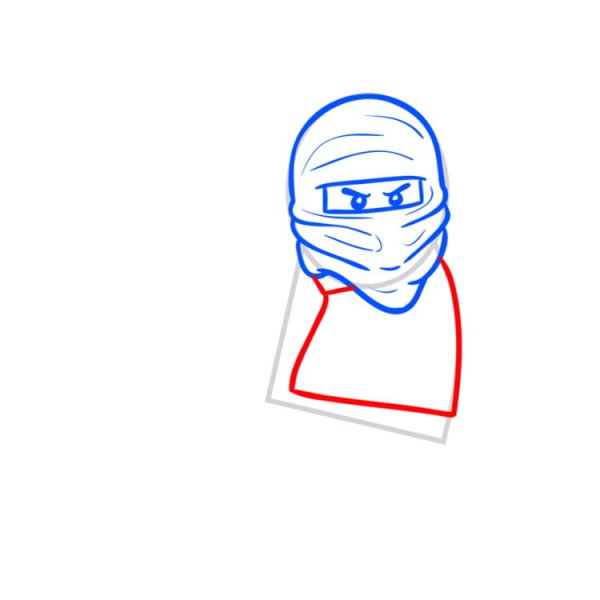 Уроки рисования лего Ниндзяго