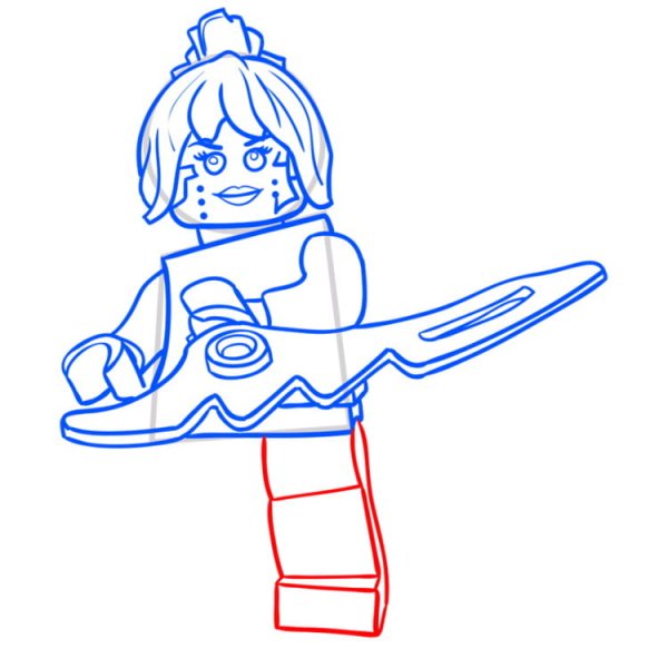 Ниндзяго пошагово