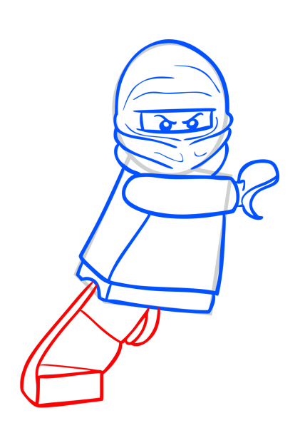Зейн Ниндзяго рисунок