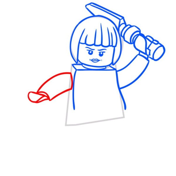 Как рисовать лего