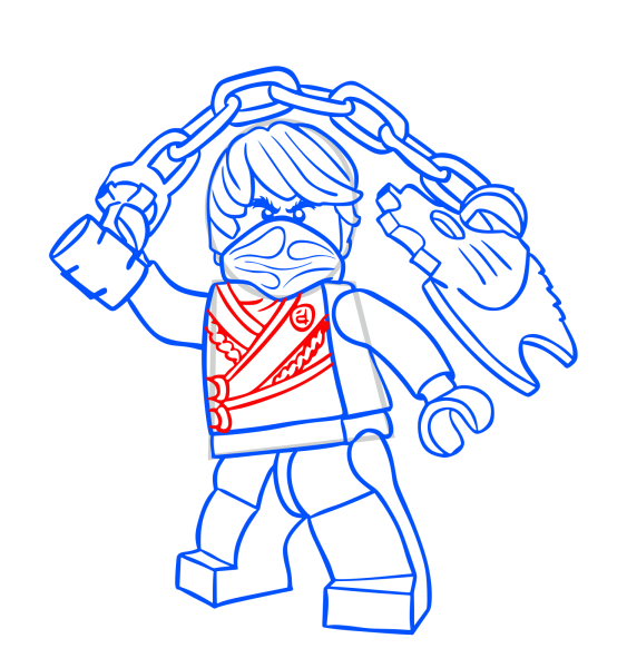 Раскраски Ниндзяго Кол