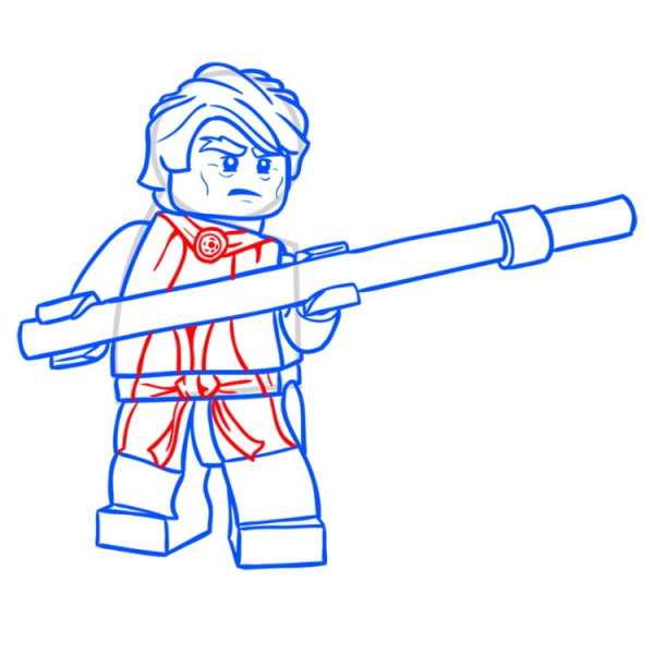 Раскраска Ниндзяго Гармадон