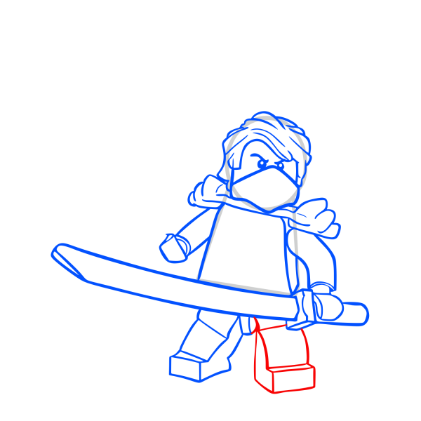 Ллойд Ниндзяго нарисовать