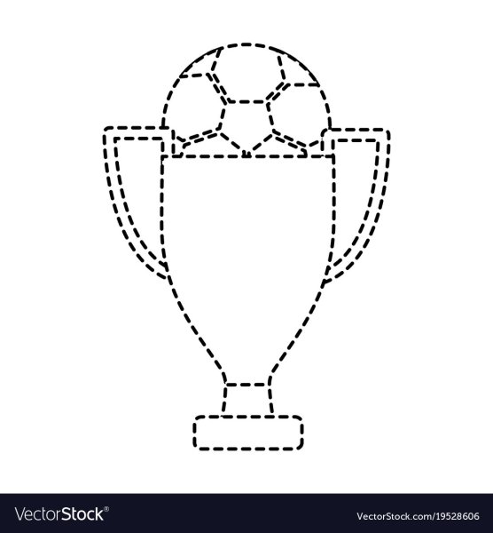 Футбольный Кубок раскраска