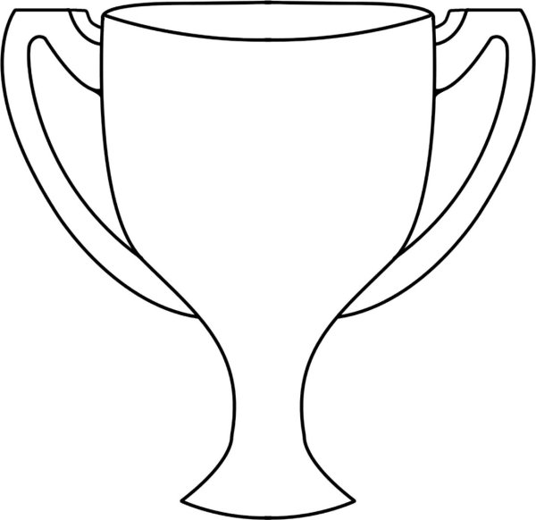 Кубок рисунок карандашом