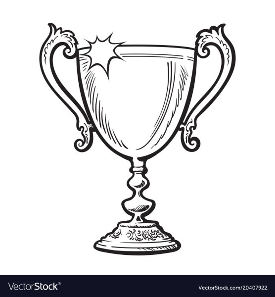 Кубок для срисовки