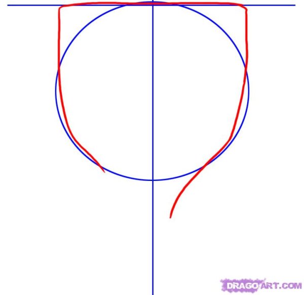 Поэтапное рисование Кубка