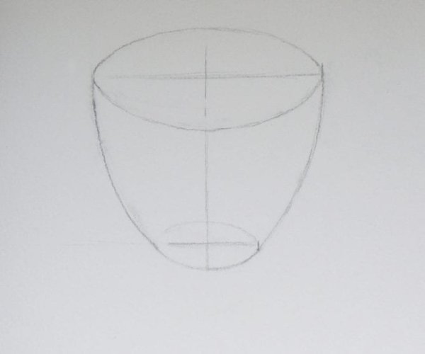 Кружка поэтапное рисование