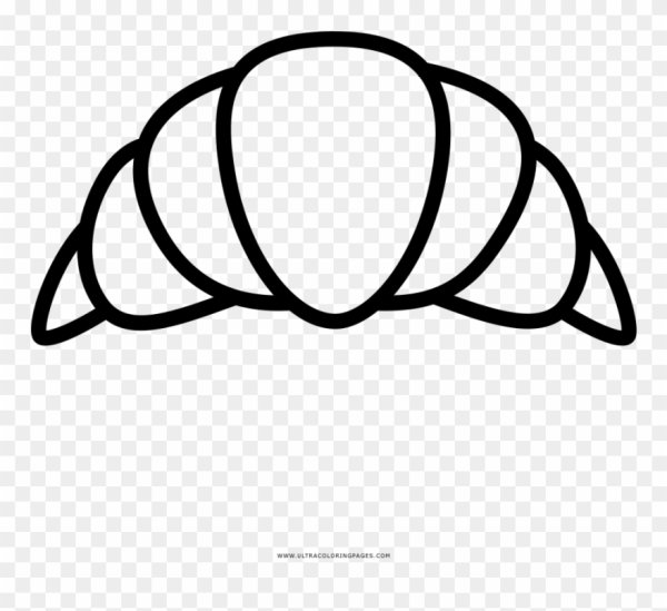 Круассан карандашом