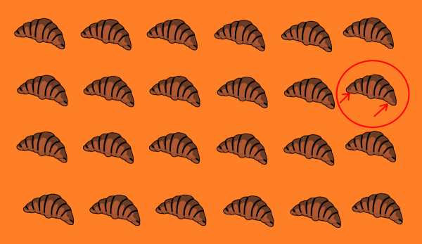 Круассан поэтапно