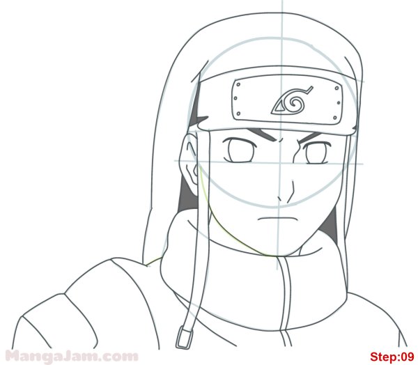 Неджи Хьюго срисовать